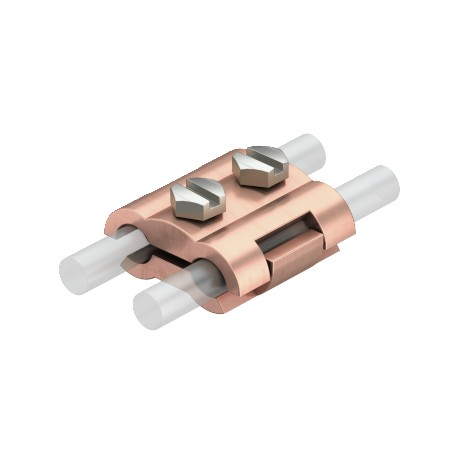 260 8-10 MS - 260 8-10 MS 5315654 OBO BETTERMANN Parallel connector , 8/8mm, Copper-plated, Brass, CuZn