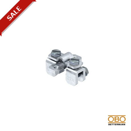 273 8-10 - 273 8-10 5317223 OBO BETTERMANN Folding clamp , 8/10mm, Hot-dip galvanised, DIN EN ISO 1461, Steel, St