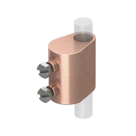 223 DIN MS - 223 DIN MS 5335256 OBO BETTERMANN Separating piece , 8-10mmx16, Copper-plated, Die-cast zinc, Zn