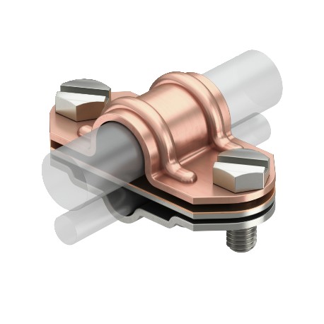 226 ZV CU - 226 ZV CU 5336090 OBO BETTERMANN Separating piece bimetal, Stainless steel, grade 304, VA, 1.4301