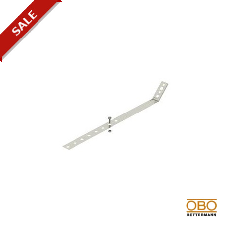 301 V-VA - 301 V-VA 5350905 OBO BETTERMANN Downspout clip adjustable, 420mm, Stainless steel, grade 304, VA, 1.4301