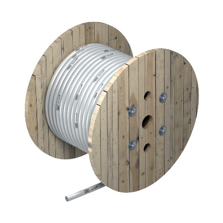 isCon Pro+ 75 GR - isCon 750 LGR 5407995 OBO BETTERMANN Insulated arrestor 25 m roll, ø 26mm, Light grey,