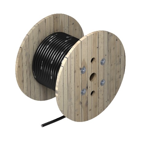 isCon Pro+ 75 SW - isCon 750 SW 5408002 OBO BETTERMANN Insulated arrestor 25 m roll, ø 23mm, Black,