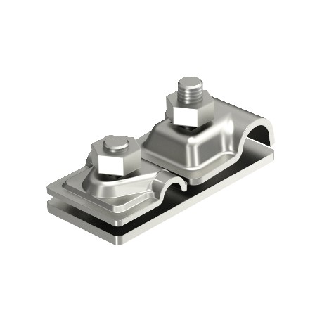 isCon AP1-16 VA - isCon AP1-16 VA 5408026 OBO BETTERMANN Connection plate for one isCon cable, 16x8-10mm, Stainless steel, gra..