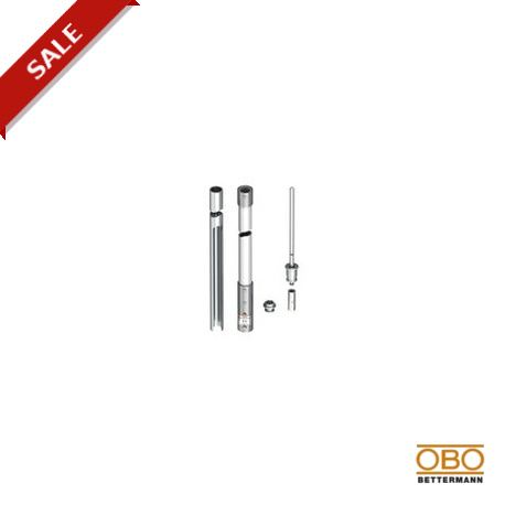 isFang IN-A 4000 - isFang IN-A 4000 5408938 OBO BETTERMANN Insul. interception rod+outlet for isCon cable, internal, 4000mm, Fi..