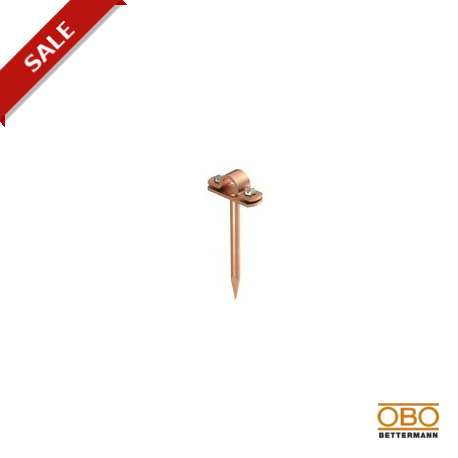 112 DIN-CU-100 - 112 DIN-CU-100 5410304 OBO BETTERMANN Rod holder , 16mm, Copper, Cu