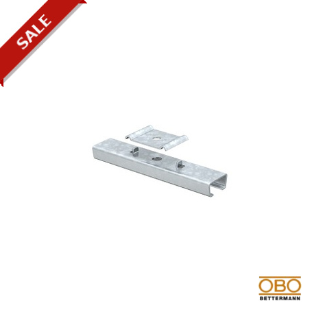 GMS 170 FS - GMS 170 FS 6015400 OBO BETTERMANN Centre suspension for mesh cable tray with clamp, B170mm, Strip-galvanised..
