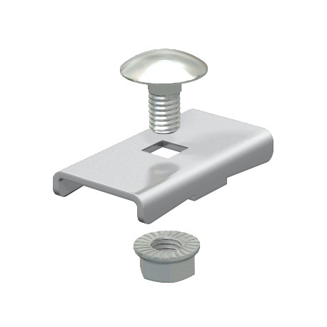 LKS 40 A2 - LKS 40 VA4301 6017134 OBO BETTERMANN Clamping piece for cable ladder LG45 and LG60, Stainless steel, grade 3..