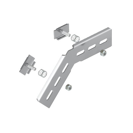 MW 45 SL10 A2 - MW 45 SL10VA4301 6017339 OBO BETTERMANN 45° installation angle for C-mesh cable tray, 178x103, Stainless ste..