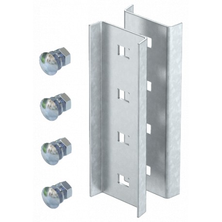 VIS 8 FT - VIS 8 FT 6018300 OBO BETTERMANN I support connector and truss-head bolts, 200x68, Hot-dip galvanised, DIN EN..
