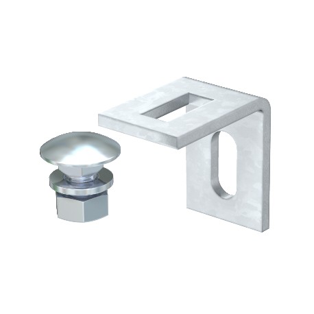 BW 60 40 FT - BW 60 40 FT 6019560 OBO BETTERMANN Fastening bracket , 60x60x40, Hot-dip galvanised, DIN EN ISO 1461, Steel,..