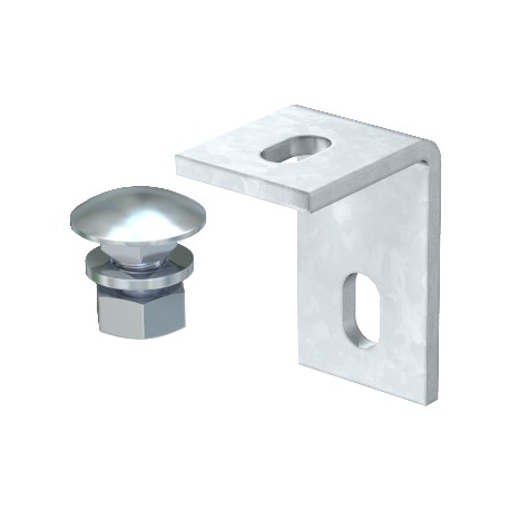 BW 70 40 FT - BW 70 40 FT 6019706 OBO BETTERMANN Fastening bracket , 70x50x40, Hot-dip galvanised, DIN EN ISO 1461, Steel,..