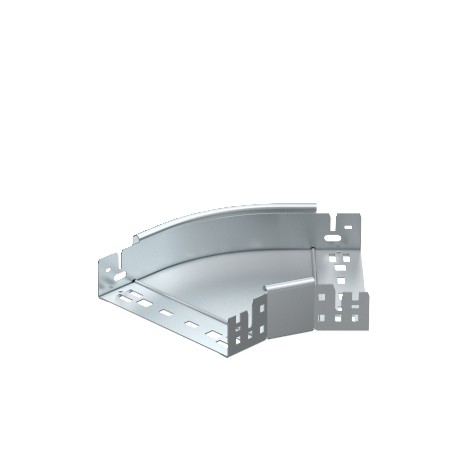 RBM 45 630 FS - RBM 45 630 FS 6041046 OBO BETTERMANN 45° bend with quick connector, 60x300, Strip-galvanised, DIN EN 10147, ..