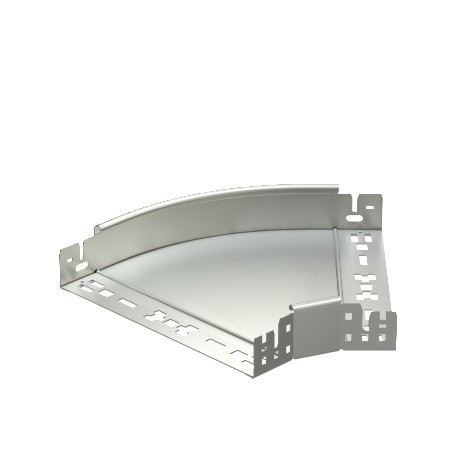 RBM 45 630 A2 - RBM 45 630VA4301 6041086 OBO BETTERMANN 45° bend with quick connector, 60x300, Stainless steel, grade 304, V..