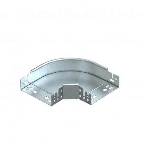 RBM 90 615 FT - RBM 90 615 FT 6041152 OBO BETTERMANN 90° bend with quick connector, 60x150, Hot-dip galvanised, DIN EN ISO 1..