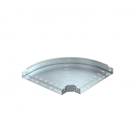 RBM 90 640 FT - RBM 90 640 FT 6041158 OBO BETTERMANN 90° bend with quick connector, 60x400, Hot-dip galvanised, DIN EN ISO 1..