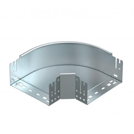 RBM 90 120 FS - RBM 90 120 FS 6041842 OBO BETTERMANN 90° bend with quick connector, 110x200, Strip-galvanised, DIN EN 10147,..