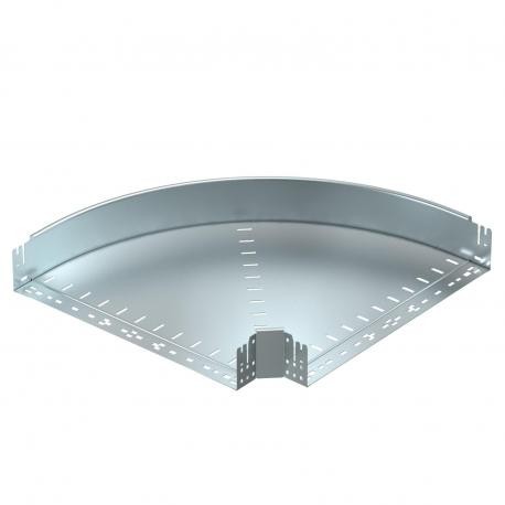 RBM 90 160 FS - RBM 90 160 FS 6041850 OBO BETTERMANN 90° bend with quick connector, 110x600, Strip-galvanised, DIN EN 10147,..