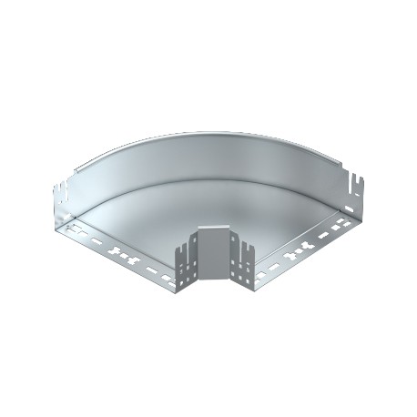 RBM 90 110 FT - RBM 90 110 FT 6041860 OBO BETTERMANN 90° bend with quick connector, 110x100, Hot-dip galvanised, DIN EN ISO ..