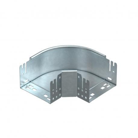 RBM 90 115 FT - RBM 90 115 FT 6041861 OBO BETTERMANN 90° bend with quick connector, 110x150, Hot-dip galvanised, DIN EN ISO ..