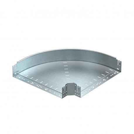 RBM 90 150 FT - RBM 90 150 FT 6041868 OBO BETTERMANN 90° bend with quick connector, 110x500, Hot-dip galvanised, DIN EN ISO ..