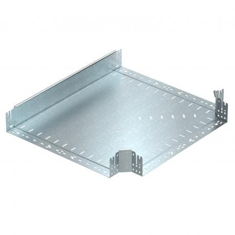 RTM 160 FT - RTM 160 FT 6042042 OBO BETTERMANN T-branch piece with quick connector, 110x600, Hot-dip galvanised, DIN EN I..