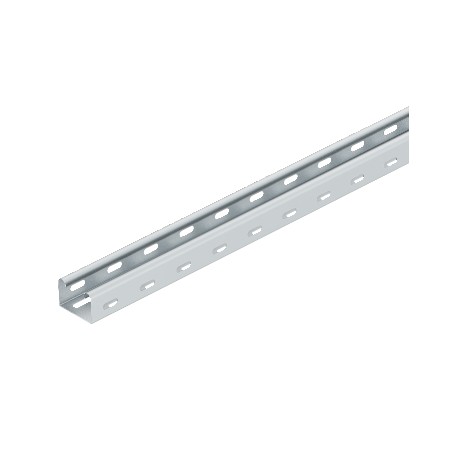 RKS 305 FS - RKS 305 FS 6047408 OBO BETTERMANN Cable tray RKS perforated with connector set, 35x50x3000, Strip-galvanised..