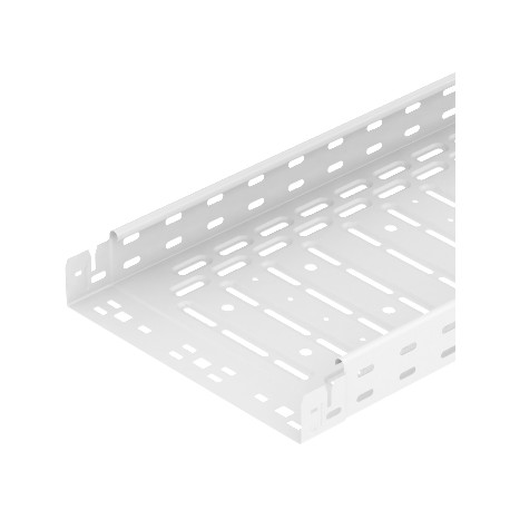RKSM 630 FSK RW - RKSM 630 FSK RW 6048257 OBO BETTERMANN Cable tray RKSM Magic, quick connector, 60x300x3050, Pure white, 9010..