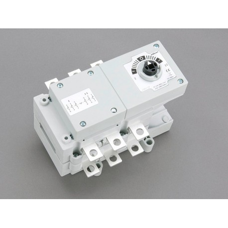 33455 - 33455 WOEHNER CAPUS Panel, 3P load cut switch without lever, 125A, M8 screw