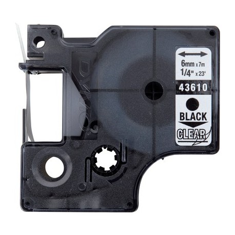 61811580 - 61811580 LAPP DYMO D1 STRIP 6 BK/YE