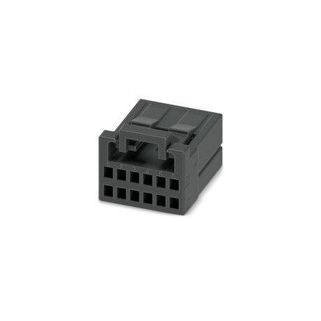 DD21PC 0,85/12-2,5-Z - DD21PC 0,85/12-2,5-Z 1378102 PHOENIX CONTACT Connector for printed circuit board, color: black, rated curren..