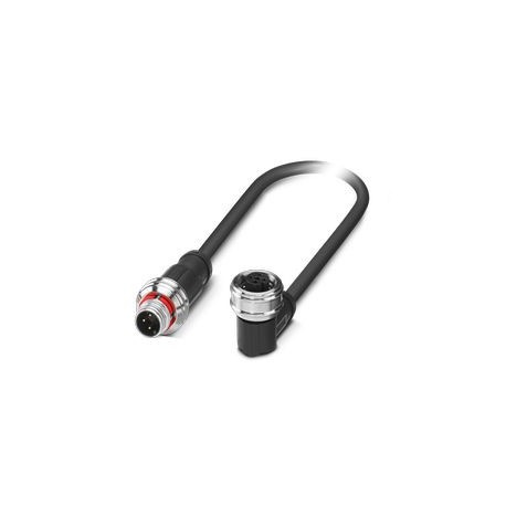 SAC-3P-P12MS/ 0,6-PUR/P12FR SH - SAC-3P-P12MS/ 0,6-PUR/P12FR SH 1476828 PHOENIX CONTACT Sensor/actuator cable, 3-pole, halogen-free PUR, grey..