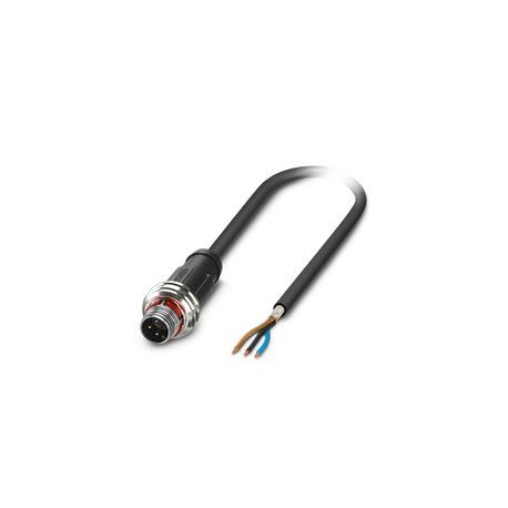 SAC-3P-P12MS/ 1,5-PUR SH - SAC-3P-P12MS/ 1,5-PUR SH 1476550 PHOENIX CONTACT Sensor/actuator cable, 3-pole, halogen-free PUR, greyish bl..
