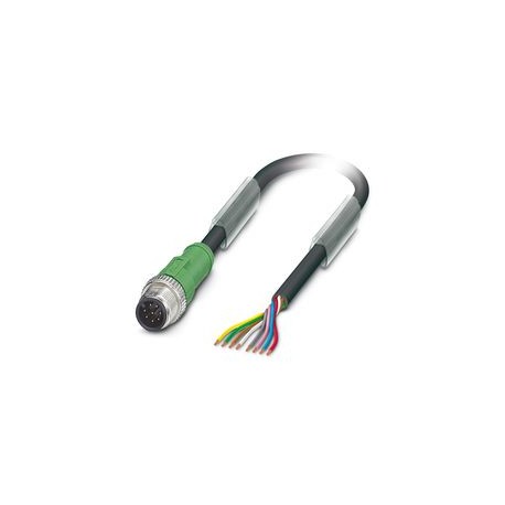 SAC-8P-M12MS/0,15-PUR - SAC-8P-M12MS/0,15-PUR 1528383 PHOENIX CONTACT Sensor/actuator cable, 8-pole, halogen-free PUR, greyish black..