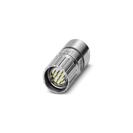 M23-12P1N1280DU - M23-12P1N1280DU 1340694 PHOENIX CONTACT M23, Connector for cables, series: M23 PRO, straight, shielded: yes,..
