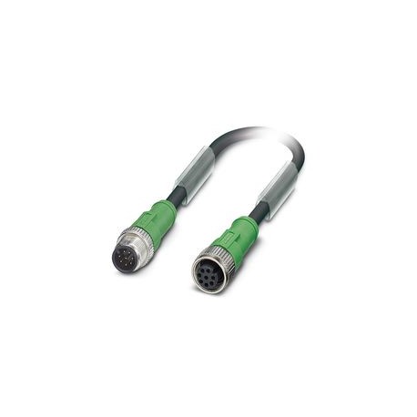 SAC-4PM12MS/0,2-PUR/M12FS B3X4 - SAC-4PM12MS/0,2-PUR/M12FS B3X4 1517751 PHOENIX CONTACT Sensor/actuator cable, 8-pole, halogen-free PUR, grey..
