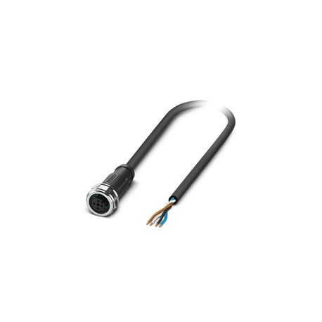 SAC-4P-1,5-PUR/P12FS - SAC-4P-1,5-PUR/P12FS 1392839 PHOENIX CONTACT Sensor/actuator cable, 4-pole, halogen-free PUR, greyish black ..