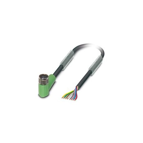 SAC-8P-0,54-PUR/M 8FR 0,12 - SAC-8P-0,54-PUR/M 8FR 0,12 1572829 PHOENIX CONTACT Sensor/Actuator Cable, 8-pole, free cable end, to Elbowed..