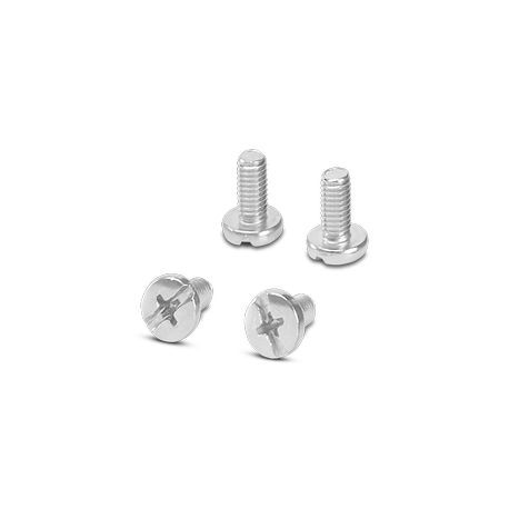 OCS CORNER SCREW SET - OCS CORNER SCREW SET 1521845 PHOENIX CONTACT Mounting screw, set of 4 units, mounting plate or printed circu..