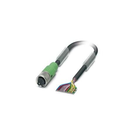 SAC-17P-20,0-PUR/FS SCO - SAC-17P-20,0-PUR/FS SCO 1421710 PHOENIX CONTACT Sensor/actuator cable, 17-pole, halogen-free PUR, black RAL ..