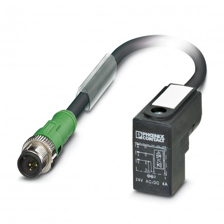 SAC-3P-MS/ 3,0-PUR/C-1L-Z SCO - SAC-3P-MS/ 3,0-PUR/C-1L-Z SCO 1435467 PHOENIX CONTACT Sensor/actuator cable
