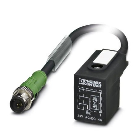 SAC-3P-MS/ 3,0-PUR/BI-1L-Z SCO - SAC-3P-MS/ 3,0-PUR/BI-1L-Z SCO 1435166 PHOENIX CONTACT Sensor/actuator cable