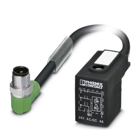 SAC-3P-MR/ 0,6-PUR/B-1L-Z SCO - SAC-3P-MR/ 0,6-PUR/B-1L-Z SCO 1435344 PHOENIX CONTACT Sensor/actuator cable
