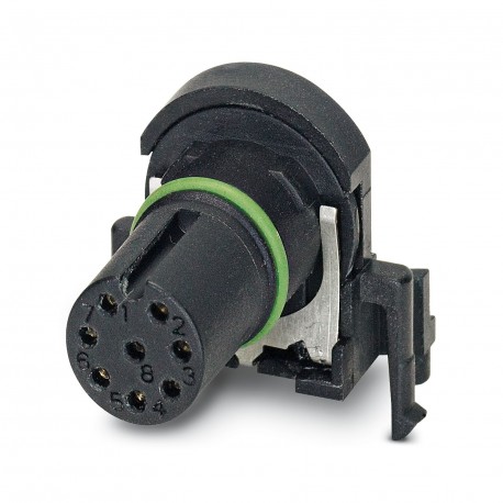 SACC-CI-M12FS-8CON-L90 SH SCO - SACC-CI-M12FS-8CON-L90 SH SCO 1437009 PHOENIX CONTACT Flush-type connector
