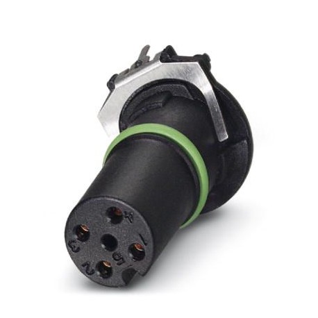 SACC-CI-M12FS-4CON-L180 SH THR - SACC-CI-M12FS-4CON-L180 SH THR 1439955 PHOENIX CONTACT Flush-type connector