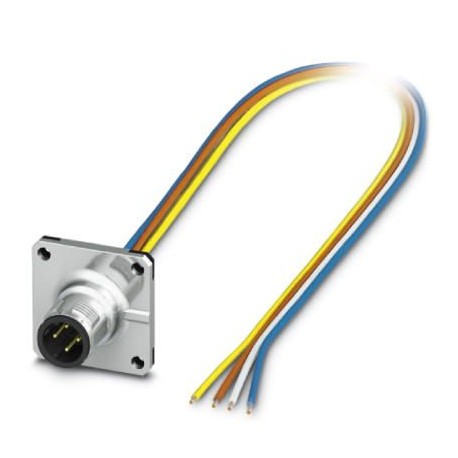 SACC-SQ-M12MSD-4CON-20/0,5 - SACC-SQ-M12MSD-4CON-20/0,5 1441626 PHOENIX CONTACT Flush-type connector