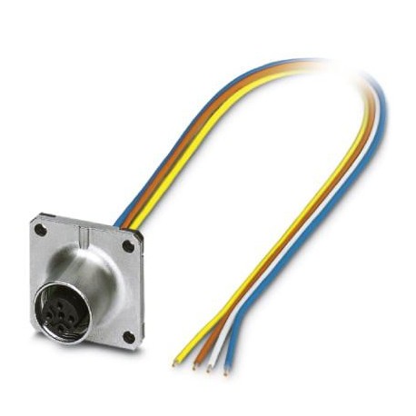 SACC-SQ-M12FSD-4CON-20/0,5 - SACC-SQ-M12FSD-4CON-20/0,5 1441639 PHOENIX CONTACT Flush-type connector