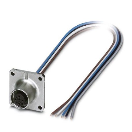 SACC-SQ-M12FS-5CON-20/0,5 - SACC-SQ-M12FS-5CON-20/0,5 1441655 PHOENIX CONTACT Flush-type connector