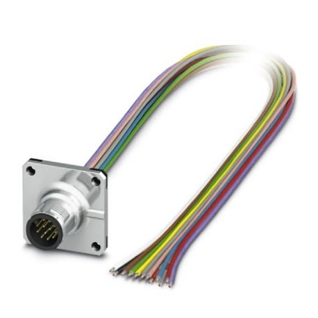SACC-SQ-M12MS-12CON-20/0,5 - SACC-SQ-M12MS-12CON-20/0,5 1441707 PHOENIX CONTACT Flush-type connector