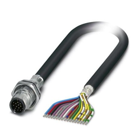 SACCBP-MS-17CON-M16/2,0-PVCSCO - SACCBP-MS-17CON-M16/2,0-PVCSCO 1442311 PHOENIX CONTACT Flush-type connector